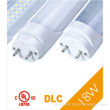 UL Dlc T8 18W LED Tube, with 2ft-8ft, SMD2835